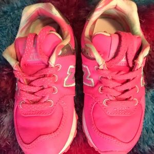 New Balance Toddler Girl’s Pink Sneakers